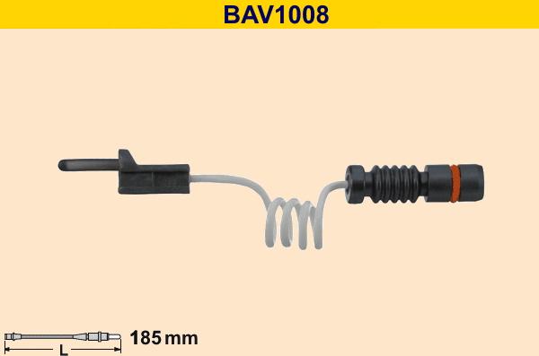 Barum BAV1008 - Indikators, Bremžu uzliku nodilums autodraugiem.lv