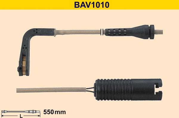 Barum BAV1010 - Indikators, Bremžu uzliku nodilums autodraugiem.lv