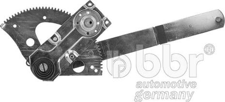 BBR Automotive 001-80-04140 - Stikla pacelšanas mehānisms autodraugiem.lv