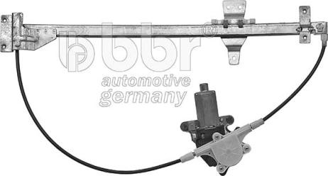 BBR Automotive 001-80-04156 - Stikla pacelšanas mehānisms autodraugiem.lv