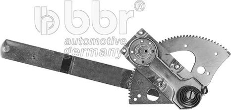 BBR Automotive 001-80-04139 - Stikla pacelšanas mehānisms autodraugiem.lv