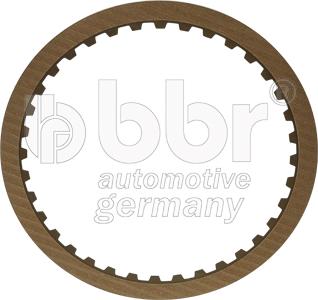 BBR Automotive 001-30-13958 - Frikcijas disks, Automātiskā pārnesumkārba autodraugiem.lv