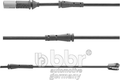 BBR Automotive 003-10-15821 - Indikators, Bremžu uzliku nodilums autodraugiem.lv
