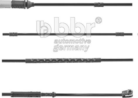 BBR Automotive 003-10-15822 - Indikators, Bremžu uzliku nodilums autodraugiem.lv