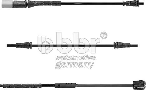 BBR Automotive 003-10-15875 - Indikators, Bremžu uzliku nodilums autodraugiem.lv
