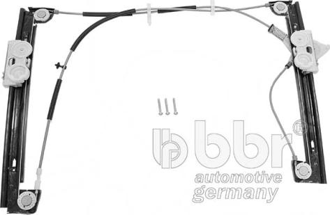 BBR Automotive 003-80-15382 - Stikla pacelšanas mehānisms autodraugiem.lv