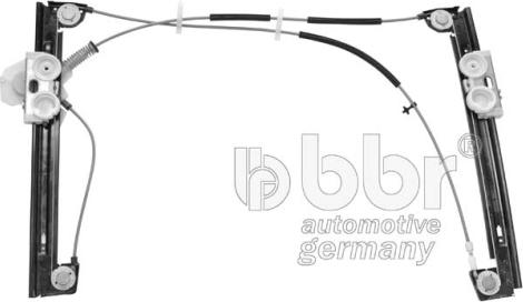 BBR Automotive 003-80-15379 - Stikla pacelšanas mehānisms autodraugiem.lv