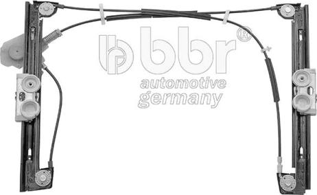 BBR Automotive 003-80-10715 - Stikla pacelšanas mehānisms autodraugiem.lv