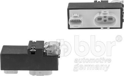 BBR Automotive 002-40-01924 - Relejs, Radiatora ventilatora sistēma autodraugiem.lv