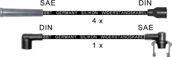 BBT ZK1562 - Augstsprieguma vadu komplekts autodraugiem.lv