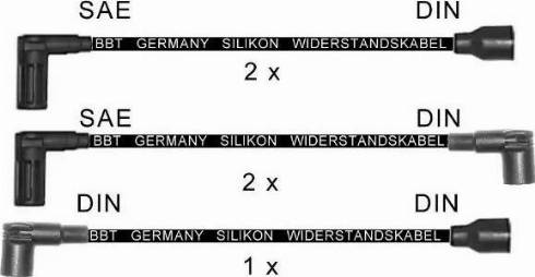 BBT ZK1334 - Augstsprieguma vadu komplekts autodraugiem.lv