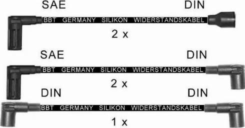 BBT ZK1324 - Augstsprieguma vadu komplekts autodraugiem.lv