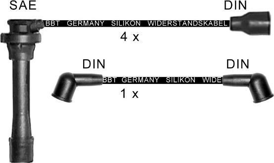 BBT ZK1767 - Augstsprieguma vadu komplekts autodraugiem.lv