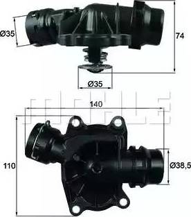 Behr TI 233 88 - Termostats, Dzesēšanas šķidrums autodraugiem.lv