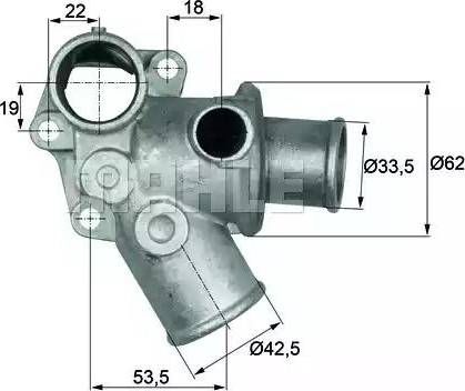 Behr TI 73 80D - Termostats, Dzesēšanas šķidrums autodraugiem.lv