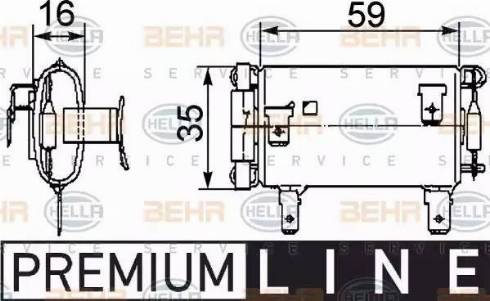 BEHR HELLA Service 9ML 351 029-381 - Rezistors, Salona ventilators autodraugiem.lv