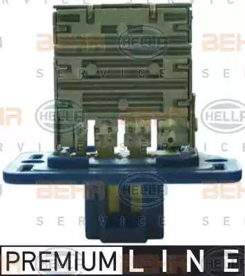 BEHR HELLA Service 9ML 351 321-461 - Rezistors, Salona ventilators autodraugiem.lv