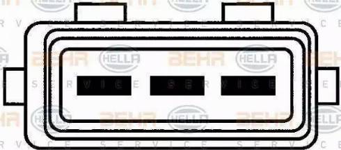 BEHR HELLA Service 8EW 009 144-461 - Ventilators, Motora dzesēšanas sistēma autodraugiem.lv