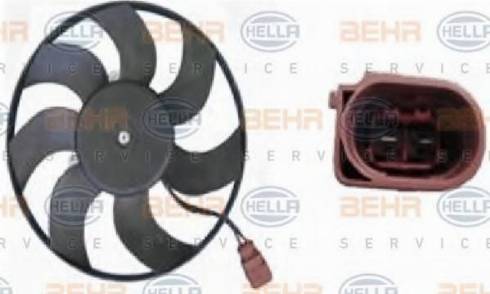 BEHR HELLA Service 8EW 351 039-201 - Ventilators, Motora dzesēšanas sistēma autodraugiem.lv