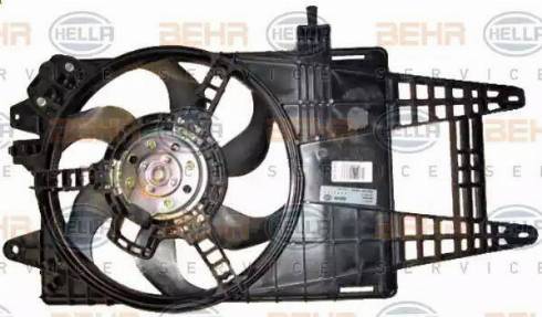 BEHR HELLA Service 8EW 351 149-091 - Ventilators, Motora dzesēšanas sistēma autodraugiem.lv