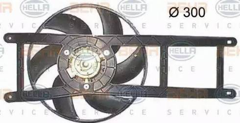 BEHR HELLA Service 8EW 351 150-214 - Ventilators, Motora dzesēšanas sistēma autodraugiem.lv