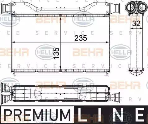 BEHR HELLA Service 8FH 351 315-491 - Siltummainis, Salona apsilde autodraugiem.lv