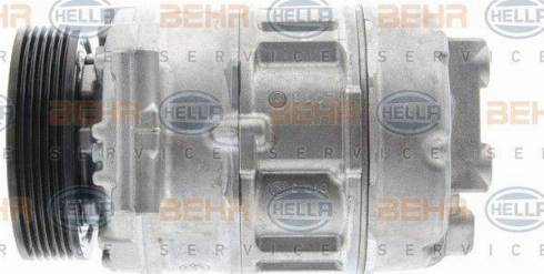 BEHR HELLA Service 8FK 351 006-391 - Kompresors, Gaisa kond. sistēma autodraugiem.lv