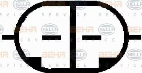 BEHR HELLA Service 8FK 351 102-081 - Kompresors, Gaisa kond. sistēma autodraugiem.lv