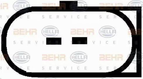 BEHR HELLA Service 8FK 351 127-881 - Kompresors, Gaisa kond. sistēma autodraugiem.lv