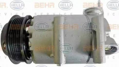 BEHR HELLA Service 8FK 351 334-571 - Kompresors, Gaisa kond. sistēma autodraugiem.lv