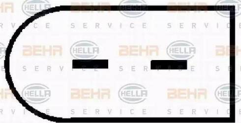 BEHR HELLA Service 8FK 351 322-011 - Kompresors, Gaisa kond. sistēma autodraugiem.lv