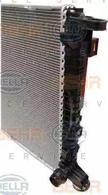 BEHR HELLA Service 8MK 376 990-041 - Radiators, Motora dzesēšanas sistēma autodraugiem.lv