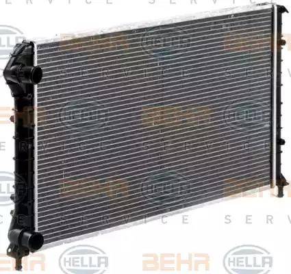 BEHR HELLA Service 8MK 376 900-061 - Radiators, Motora dzesēšanas sistēma autodraugiem.lv