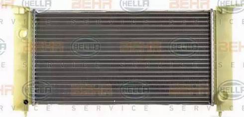 BEHR HELLA Service 8MK 376 900-081 - Radiators, Motora dzesēšanas sistēma autodraugiem.lv