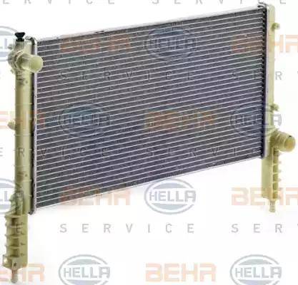 BEHR HELLA Service 8MK 376 900-071 - Radiators, Motora dzesēšanas sistēma autodraugiem.lv