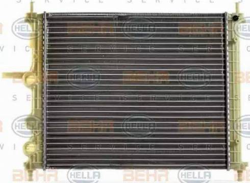 BEHR HELLA Service 8MK 376 900-141 - Radiators, Motora dzesēšanas sistēma autodraugiem.lv