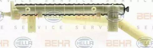 BEHR HELLA Service 8MK 376 900-101 - Radiators, Motora dzesēšanas sistēma autodraugiem.lv