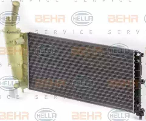 BEHR HELLA Service 8MK 376 900-254 - Radiators, Motora dzesēšanas sistēma autodraugiem.lv