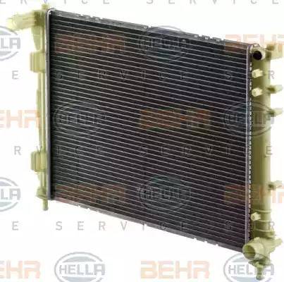 BEHR HELLA Service 8MK 376 900-211 - Radiators, Motora dzesēšanas sistēma autodraugiem.lv