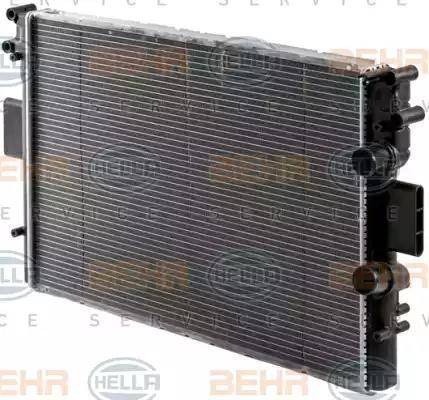 BEHR HELLA Service 8MK 376 900-234 - Radiators, Motora dzesēšanas sistēma autodraugiem.lv