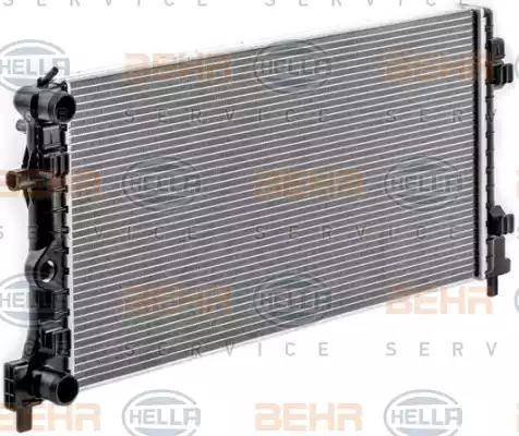 BEHR HELLA Service 8MK 376 902-011 - Radiators, Motora dzesēšanas sistēma autodraugiem.lv