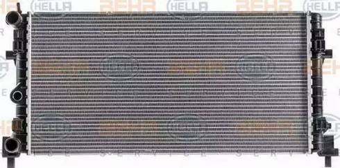 BEHR HELLA Service 8MK 376 902-011 - Radiators, Motora dzesēšanas sistēma autodraugiem.lv