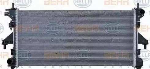 BEHR HELLA Service 8MK 376 745-101 - Radiators, Motora dzesēšanas sistēma autodraugiem.lv