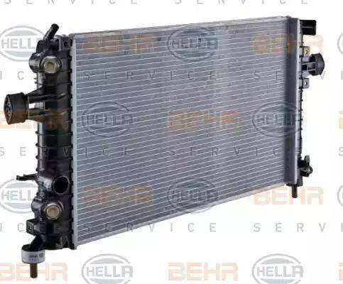 BEHR HELLA Service 8MK 376 745-771 - Radiators, Motora dzesēšanas sistēma autodraugiem.lv