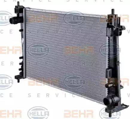 BEHR HELLA Service 8MK 376 754-464 - Radiators, Motora dzesēšanas sistēma autodraugiem.lv