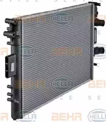 BEHR HELLA Service 8MK 376 754-401 - Radiators, Motora dzesēšanas sistēma autodraugiem.lv