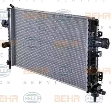 BEHR HELLA Service 8MK 376 754-081 - Radiators, Motora dzesēšanas sistēma autodraugiem.lv