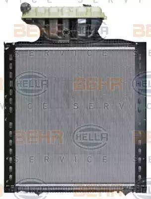 BEHR HELLA Service 8MK 376 756-021 - Radiators, Motora dzesēšanas sistēma autodraugiem.lv