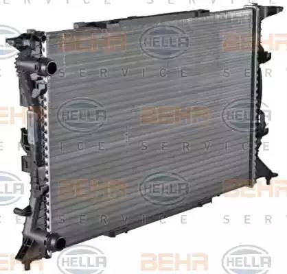 BEHR HELLA Service 8MK 376 753-491 - Radiators, Motora dzesēšanas sistēma autodraugiem.lv