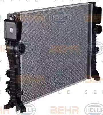BEHR HELLA Service 8MK 376 769-781 - Radiators, Motora dzesēšanas sistēma autodraugiem.lv